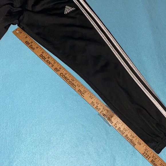 ADIDAS tricot joggers pull on elastic waistband 2 side slip pockets NEW size 8 - Picture 9 of 12